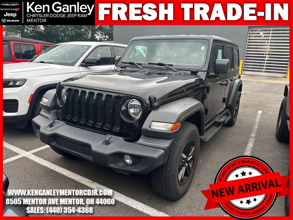 used 2021 Jeep Wrangler Unlimited car, priced at $28,900