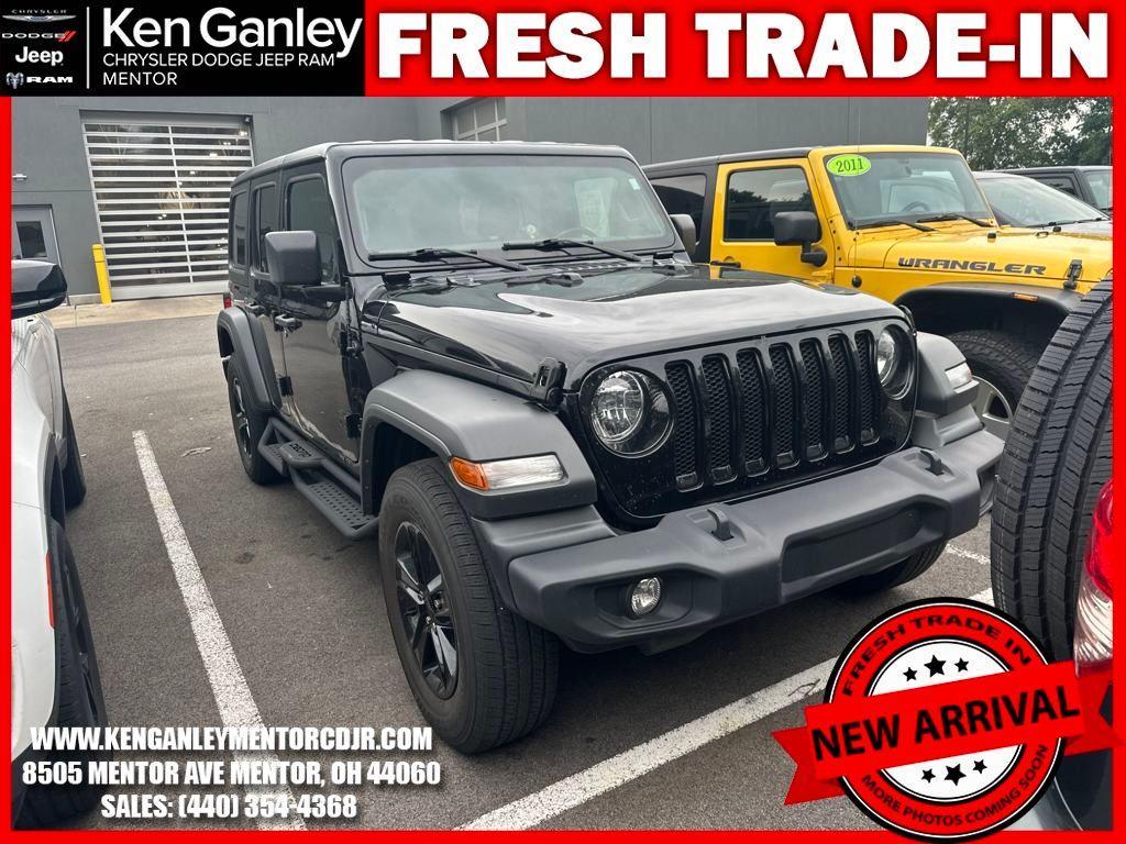 used 2021 Jeep Wrangler Unlimited car, priced at $28,900