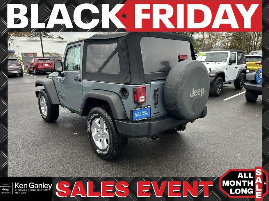 used 2015 Jeep Wrangler car, priced at $15,994