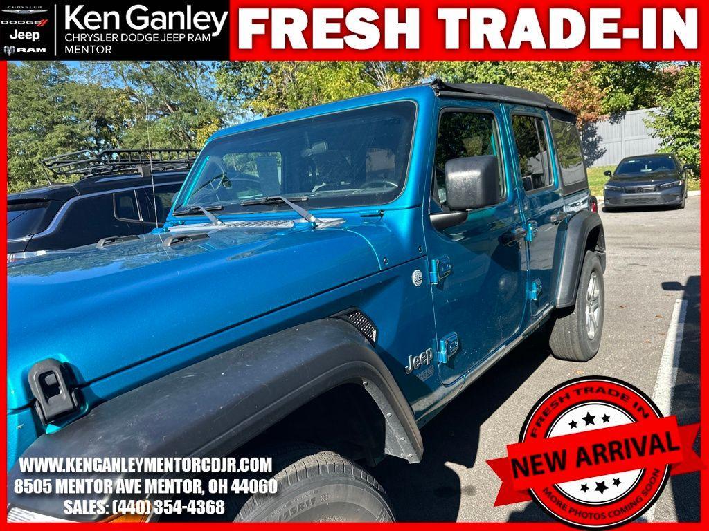 used 2020 Jeep Wrangler Unlimited car, priced at $28,800