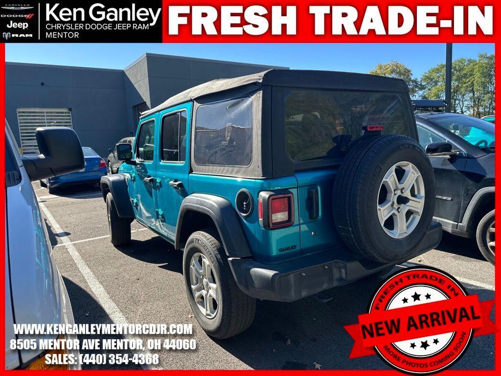 used 2020 Jeep Wrangler Unlimited car, priced at $28,800