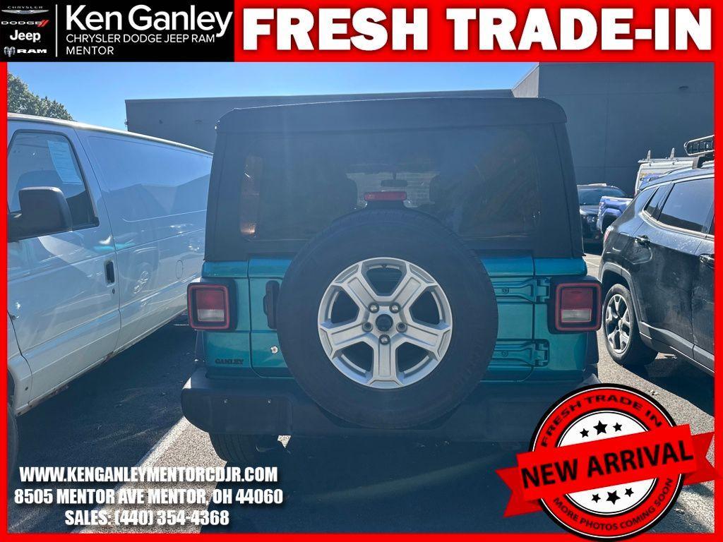 used 2020 Jeep Wrangler Unlimited car, priced at $28,800