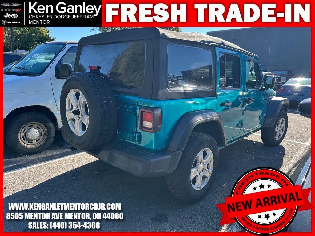used 2020 Jeep Wrangler Unlimited car, priced at $28,800