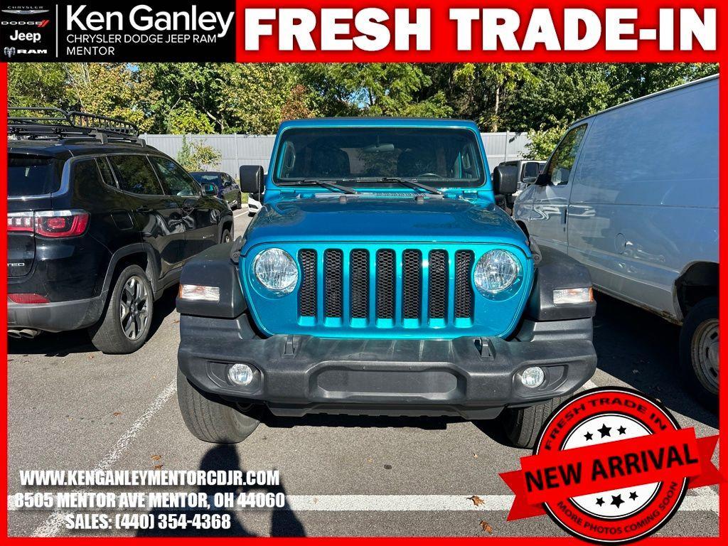 used 2020 Jeep Wrangler Unlimited car, priced at $28,800
