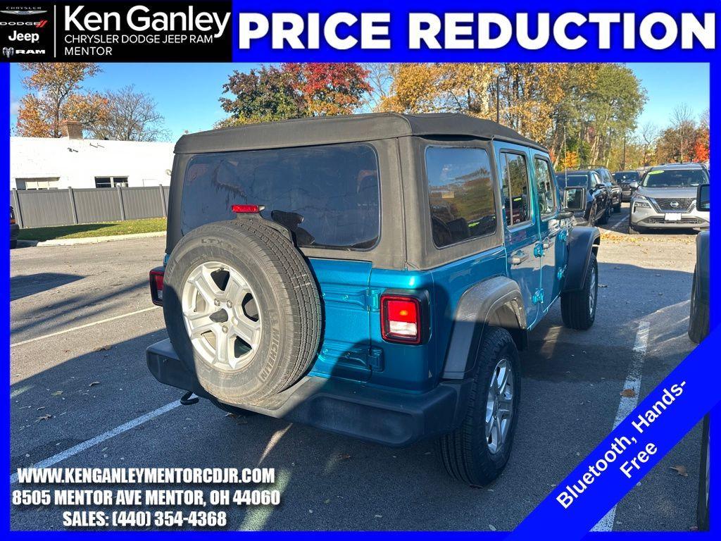 used 2020 Jeep Wrangler Unlimited car, priced at $26,700