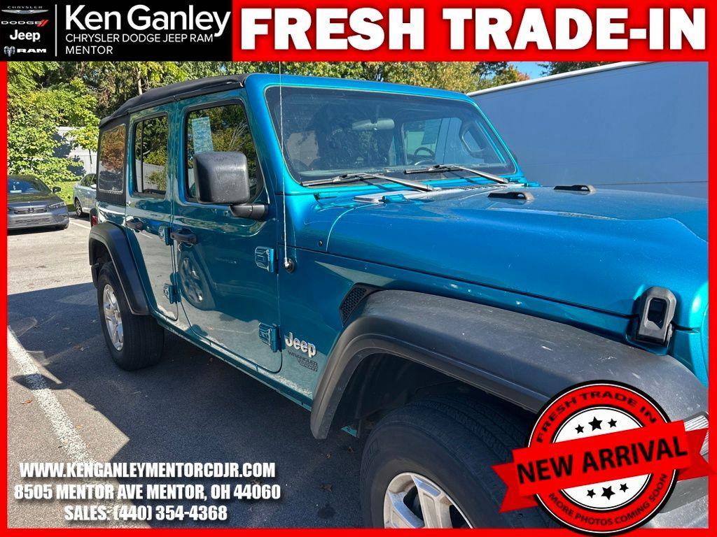 used 2020 Jeep Wrangler Unlimited car, priced at $28,800