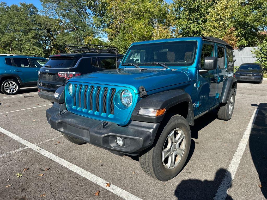used 2020 Jeep Wrangler Unlimited car, priced at $28,800