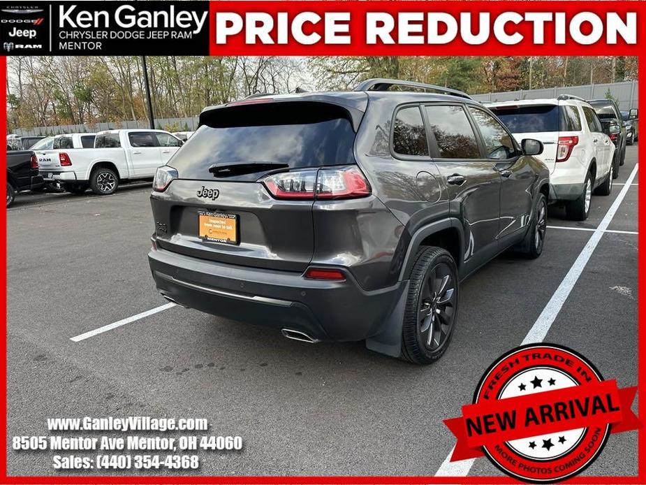 used 2021 Jeep Cherokee car, priced at $23,600