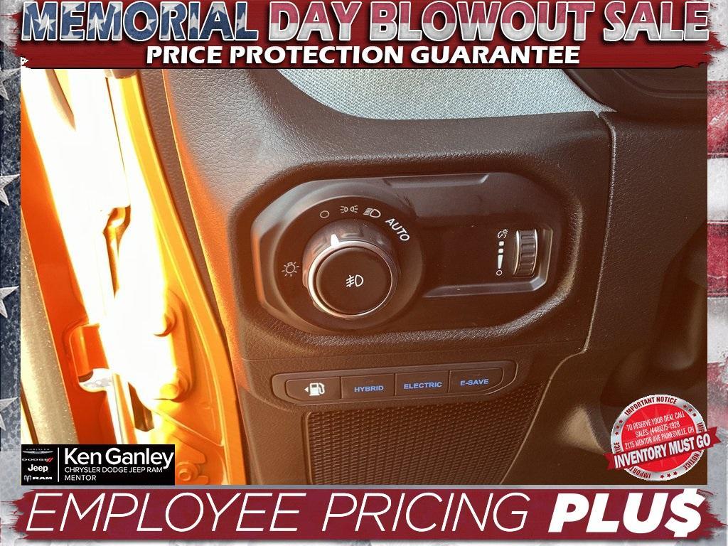 new 2025 Jeep Wrangler 4xe car, priced at $53,600