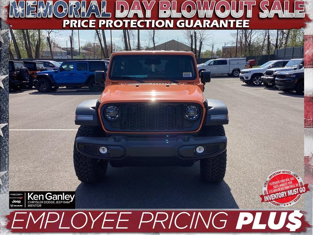 new 2025 Jeep Wrangler 4xe car, priced at $53,600