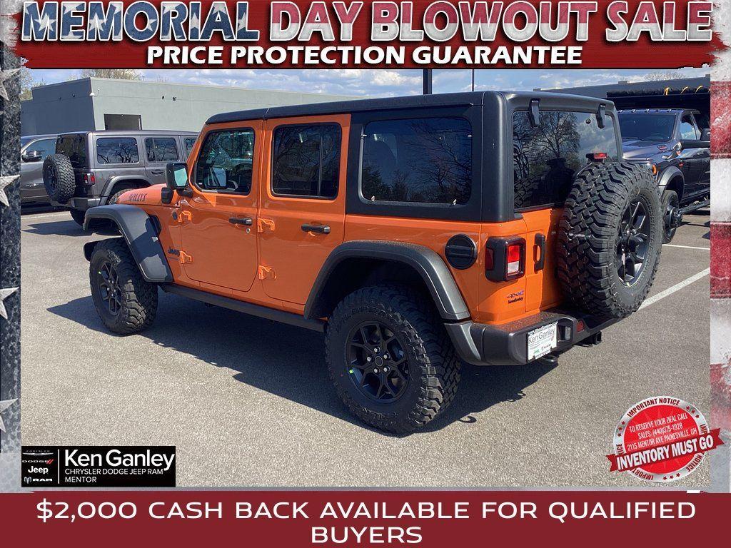 new 2025 Jeep Wrangler 4xe car, priced at $53,480