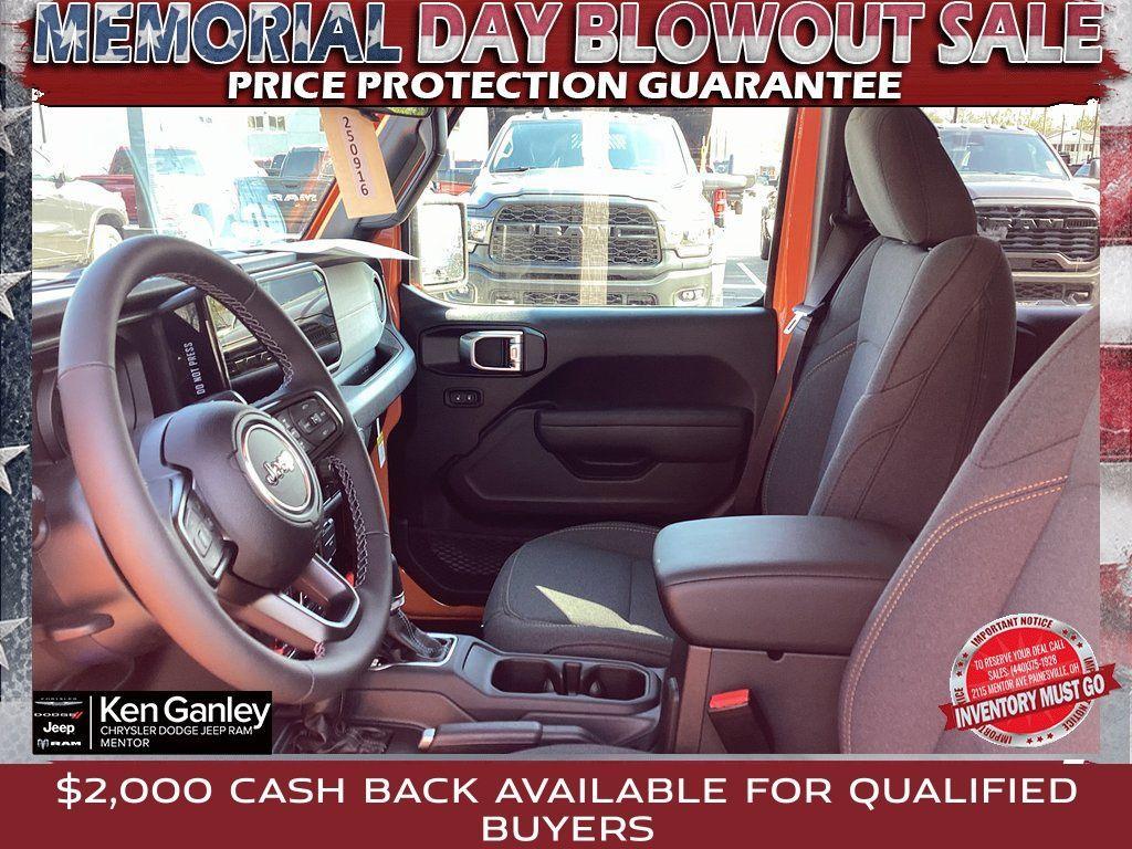 new 2025 Jeep Wrangler 4xe car, priced at $53,480