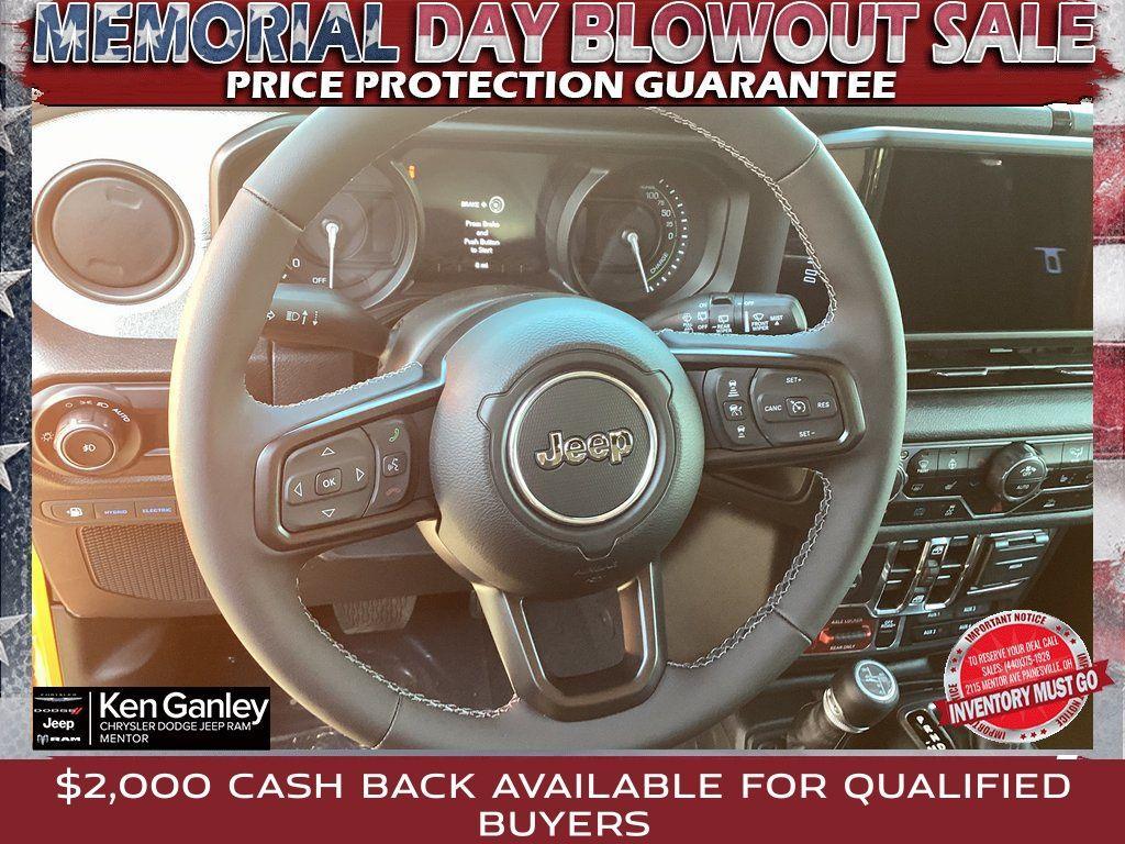 new 2025 Jeep Wrangler 4xe car, priced at $53,480