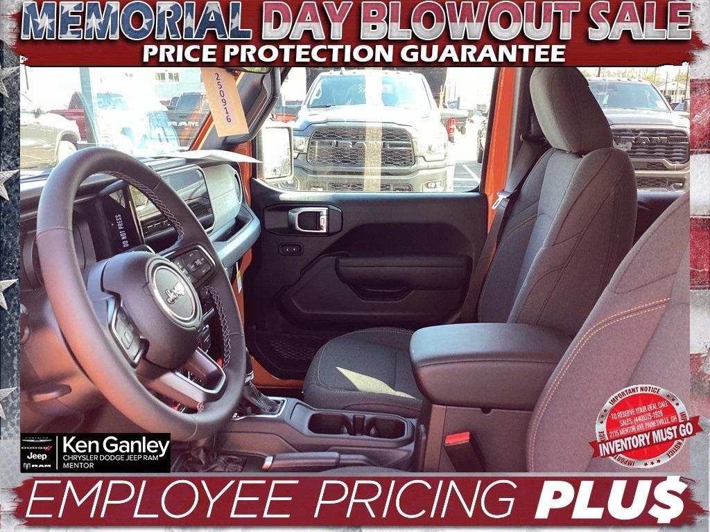 new 2025 Jeep Wrangler 4xe car, priced at $53,600