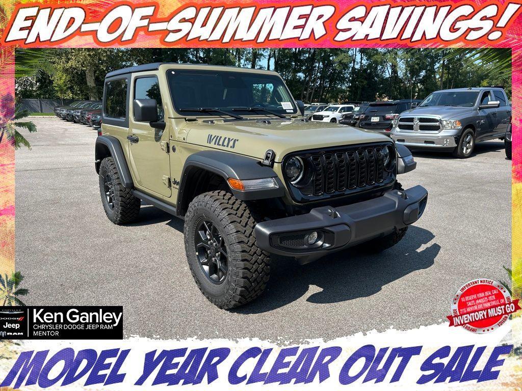 new 2025 Jeep Wrangler car, priced at $40,690