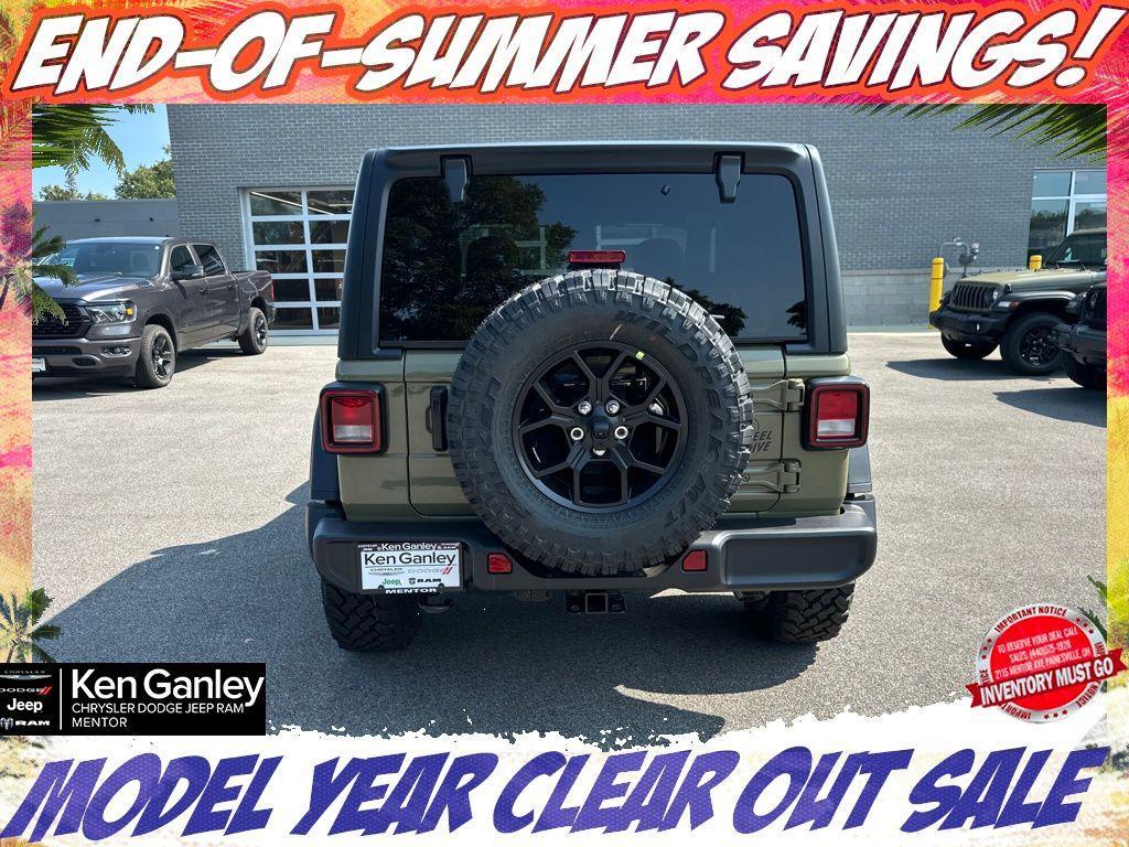 new 2025 Jeep Wrangler car, priced at $40,690