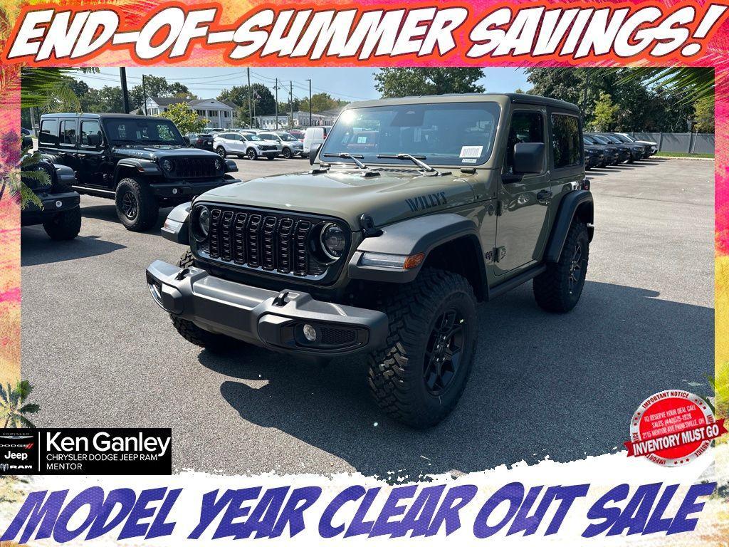 new 2025 Jeep Wrangler car, priced at $40,690