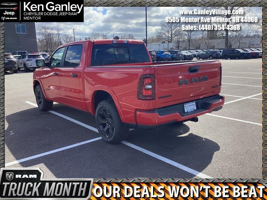 new 2025 Ram 1500 car, priced at $45,423