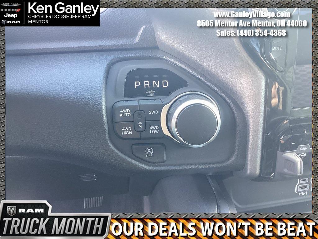 new 2025 Ram 1500 car, priced at $45,423