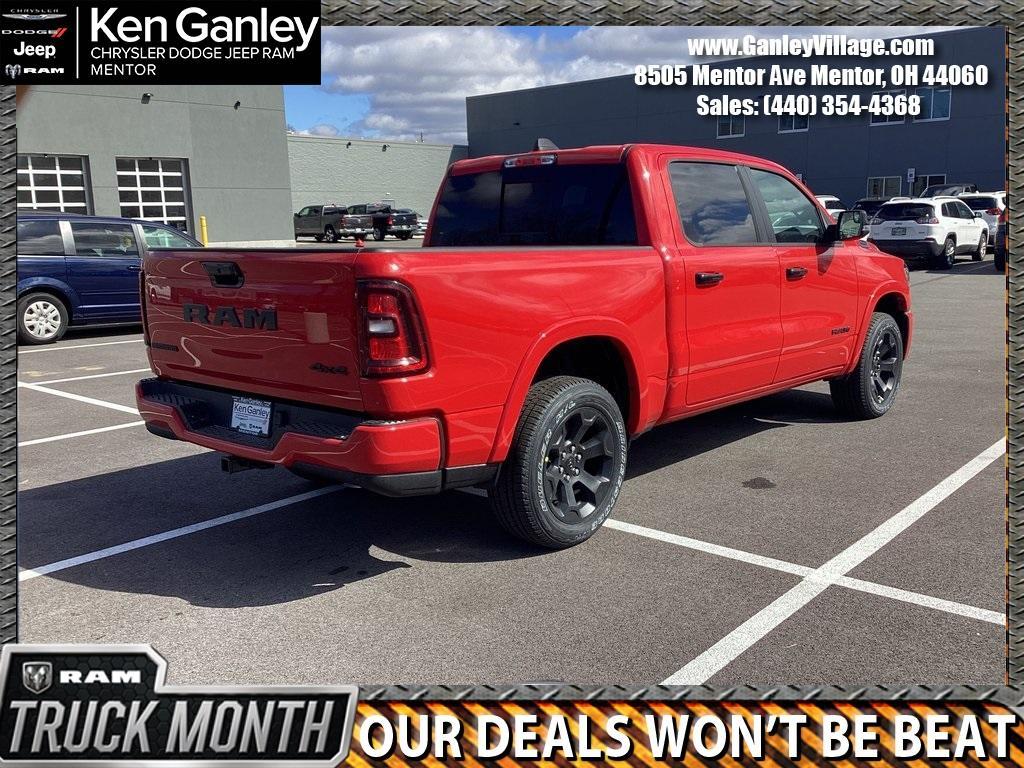 new 2025 Ram 1500 car, priced at $45,423