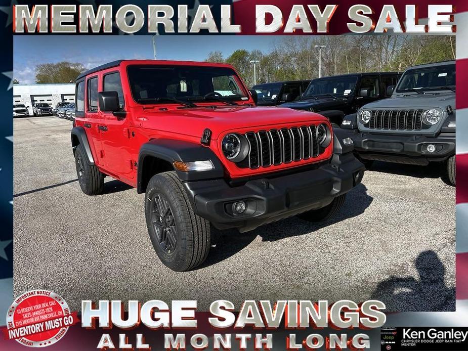 new 2024 Jeep Wrangler car, priced at $44,044