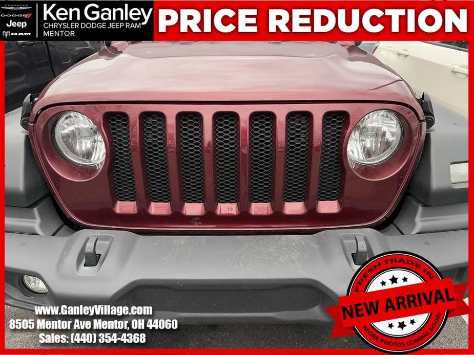 used 2022 Jeep Wrangler Unlimited car, priced at $32,900