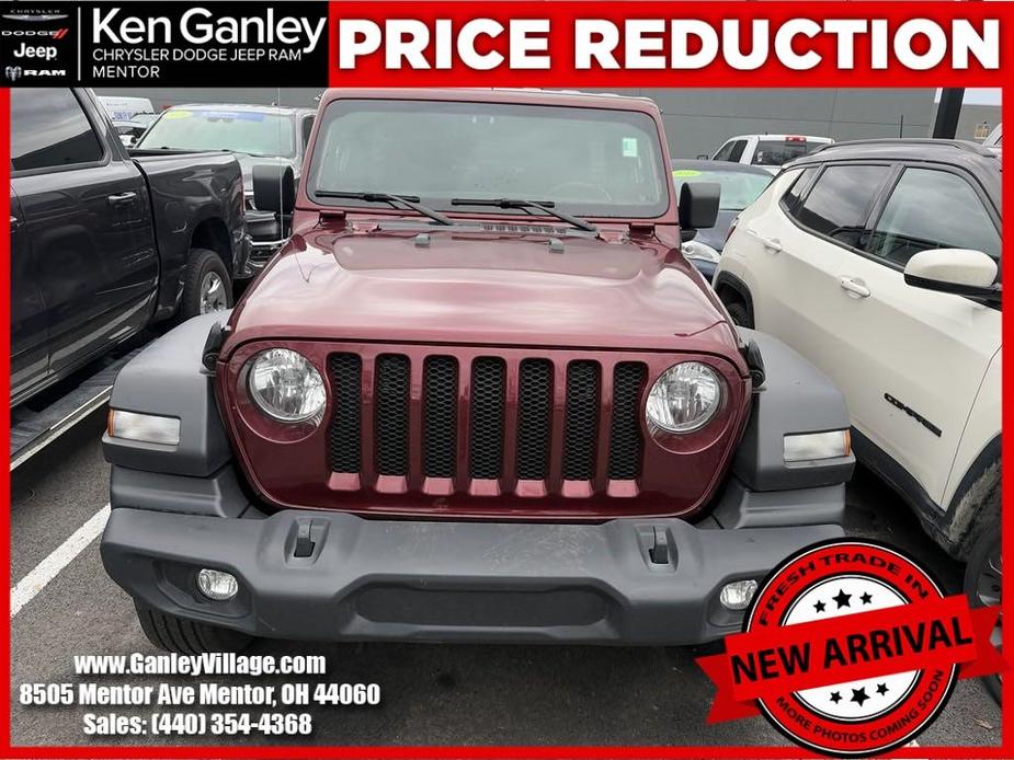 used 2022 Jeep Wrangler Unlimited car, priced at $32,900