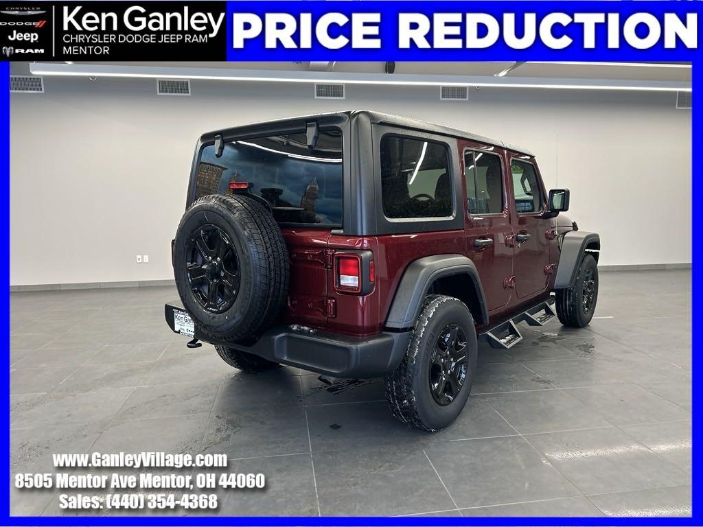 used 2022 Jeep Wrangler Unlimited car, priced at $31,500