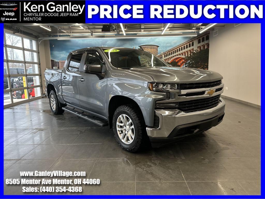 used 2021 Chevrolet Silverado 1500 car, priced at $30,500