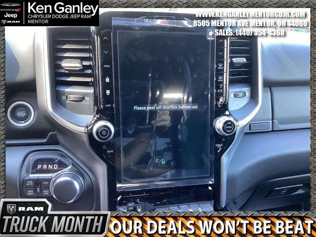 new 2025 Ram 1500 car, priced at $45,356