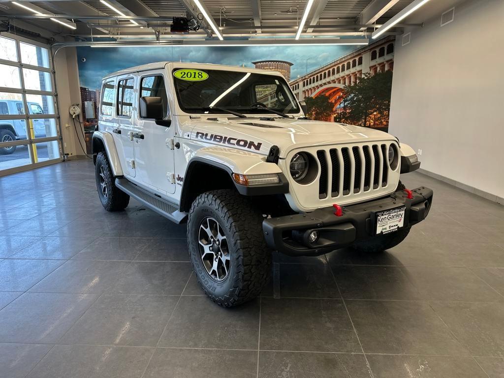 used 2018 Jeep Wrangler Unlimited car, priced at $30,500