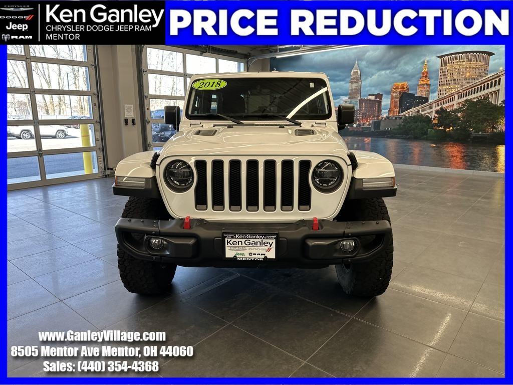 used 2018 Jeep Wrangler Unlimited car, priced at $30,500