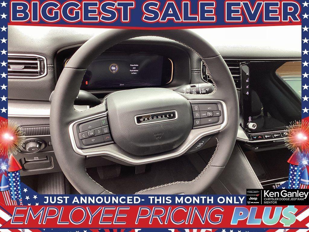 new 2025 Jeep Wagoneer car, priced at $70,140