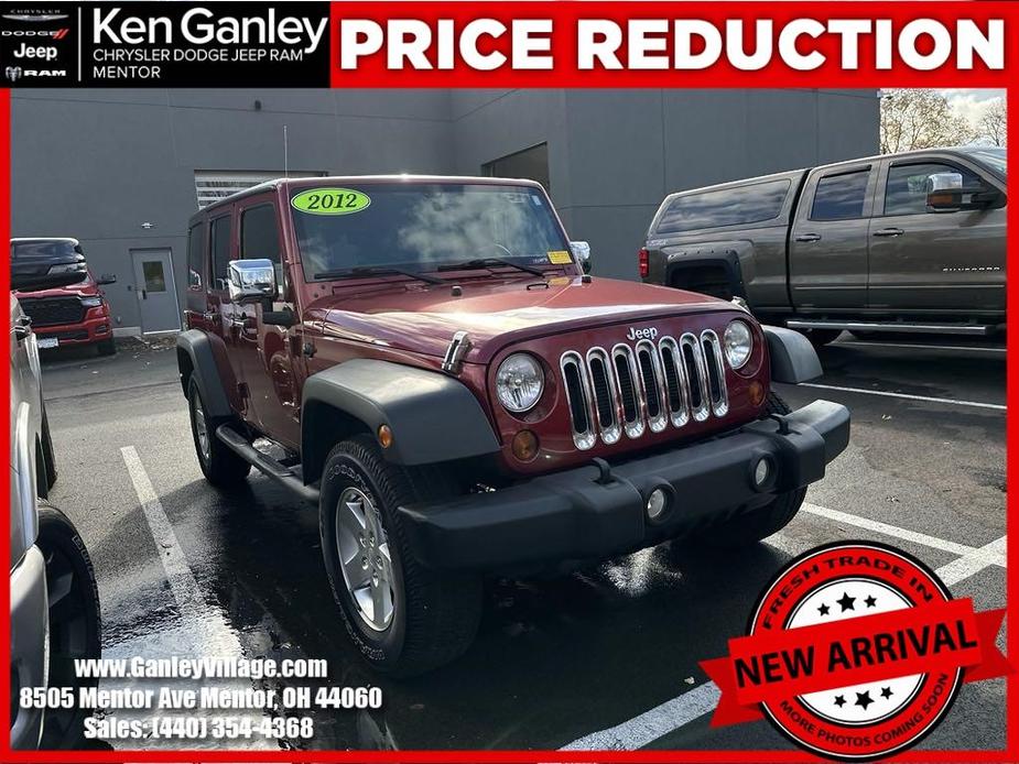 used 2012 Jeep Wrangler Unlimited car, priced at $16,900