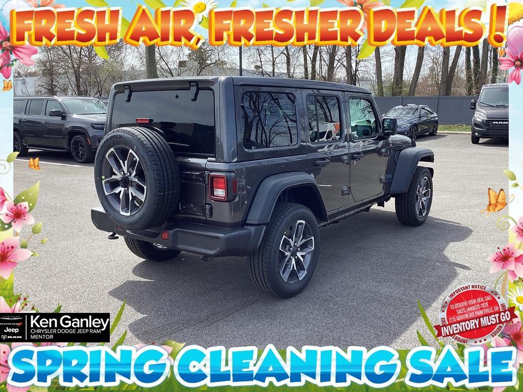 new 2025 Jeep Wrangler 4xe car, priced at $48,609