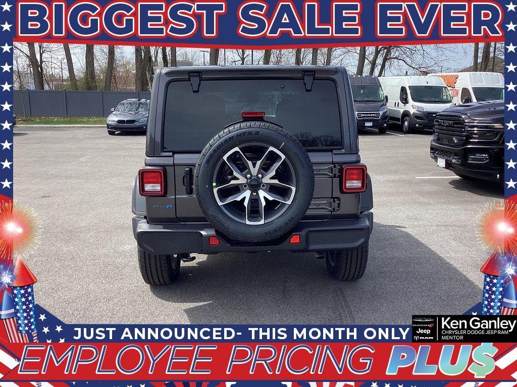new 2025 Jeep Wrangler 4xe car, priced at $53,609