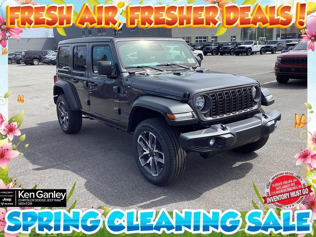 new 2025 Jeep Wrangler 4xe car, priced at $48,609