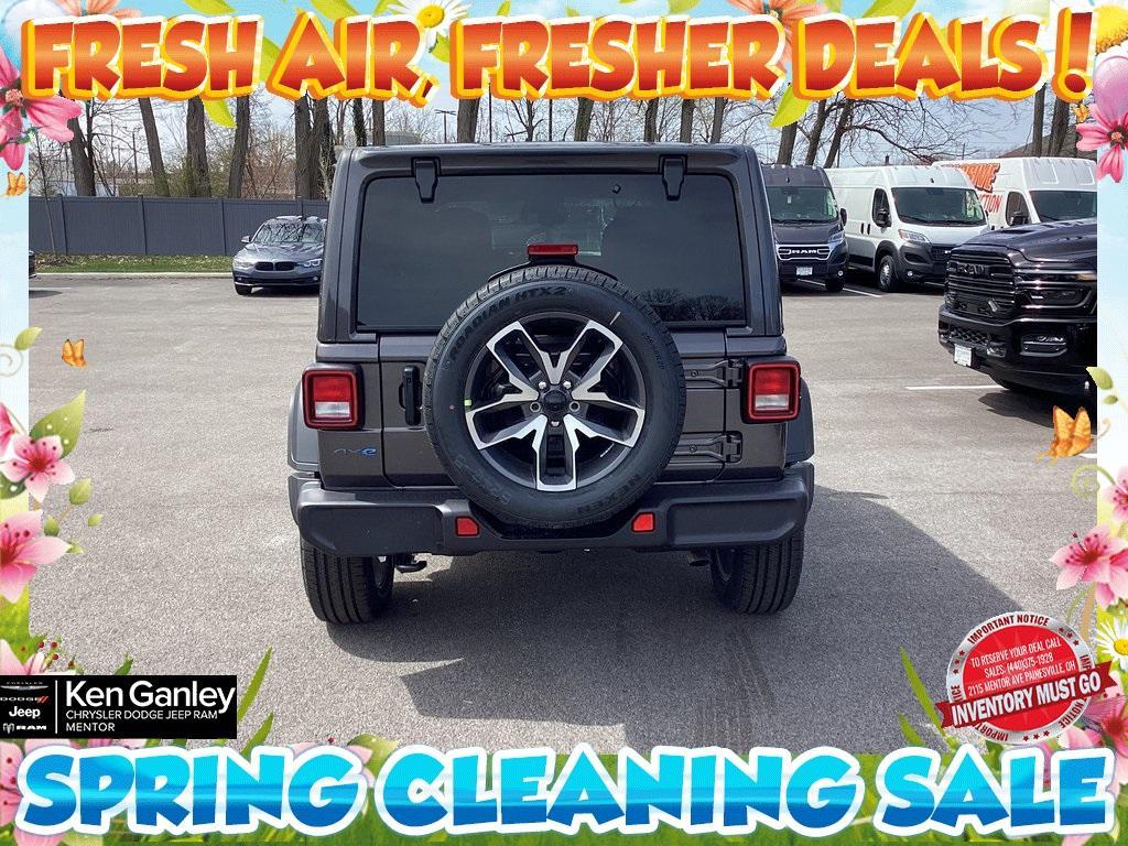 new 2025 Jeep Wrangler 4xe car, priced at $48,609