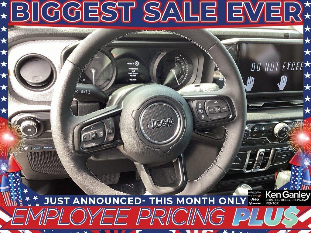 new 2025 Jeep Wrangler 4xe car, priced at $53,609