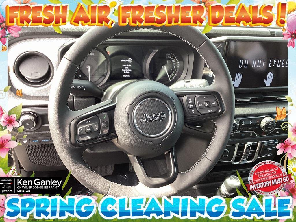 new 2025 Jeep Wrangler 4xe car, priced at $48,609