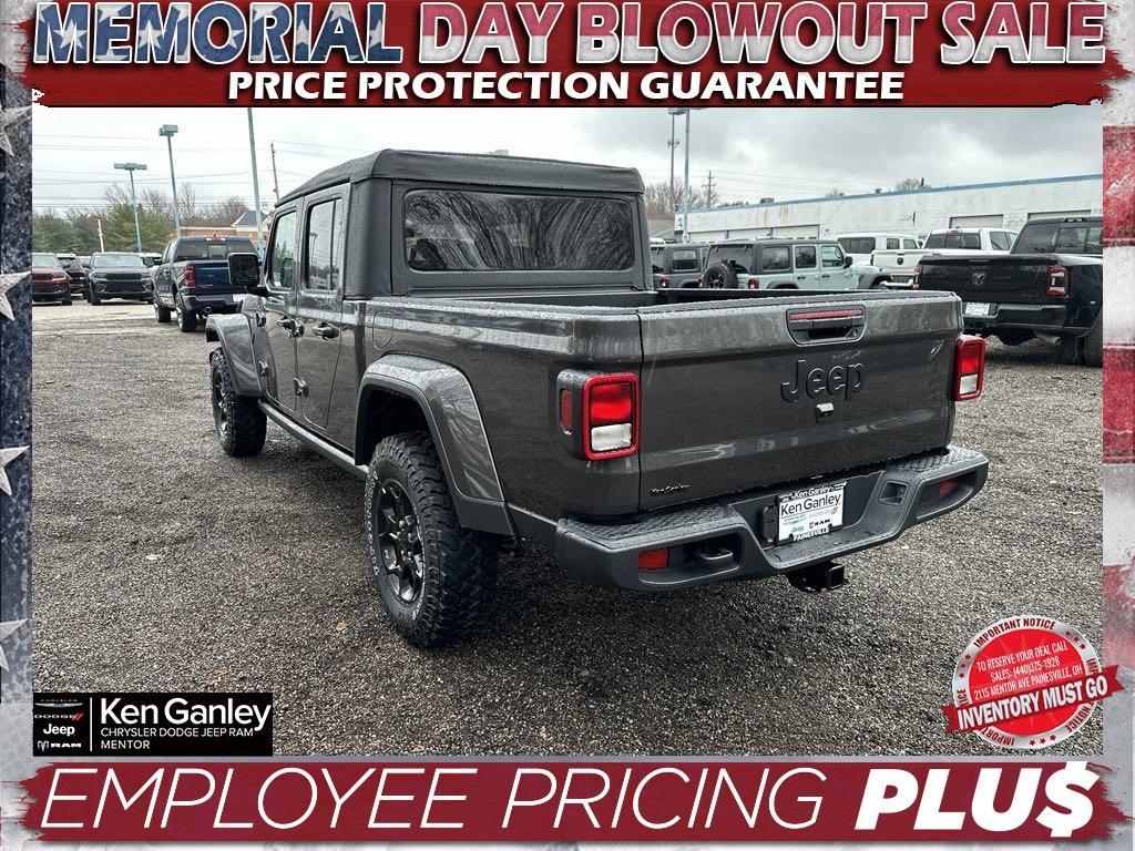 new 2023 Jeep Gladiator car, priced at $55,605