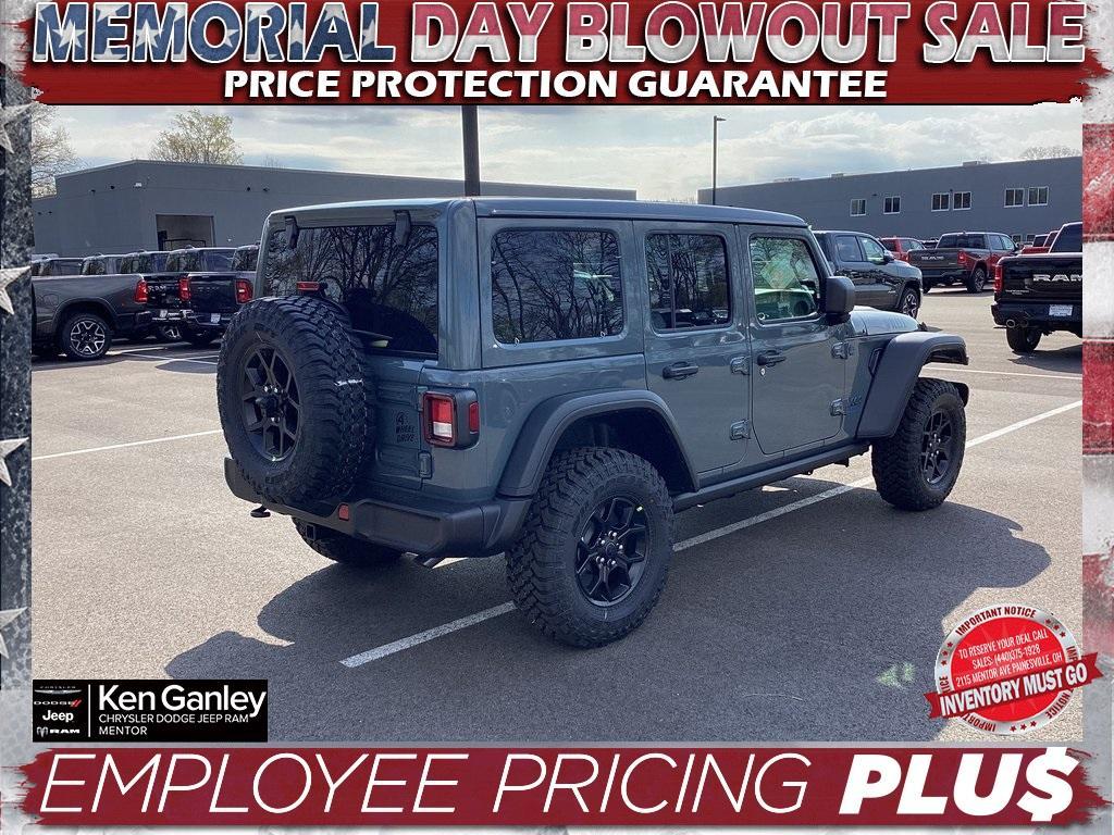 new 2025 Jeep Wrangler 4xe car, priced at $55,500