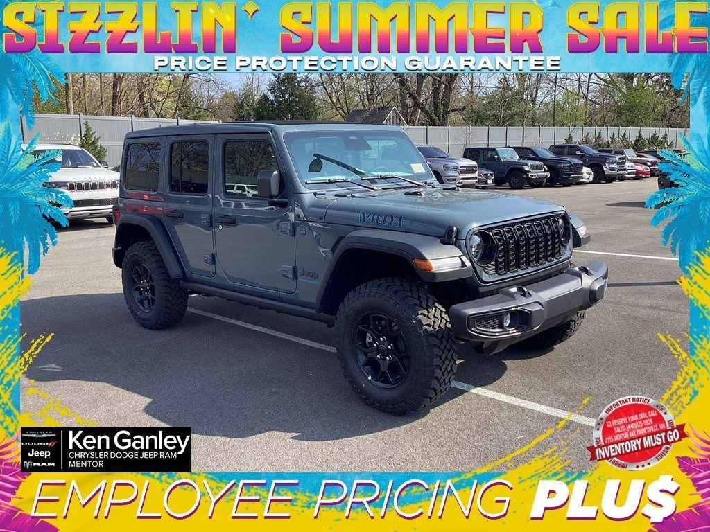 new 2025 Jeep Wrangler 4xe car, priced at $55,380