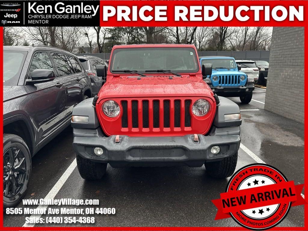 used 2019 Jeep Wrangler Unlimited car, priced at $24,650