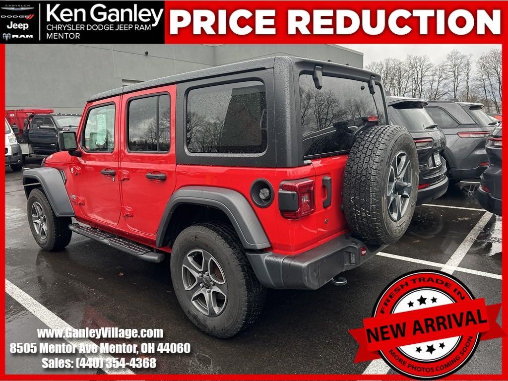 used 2019 Jeep Wrangler Unlimited car, priced at $24,650