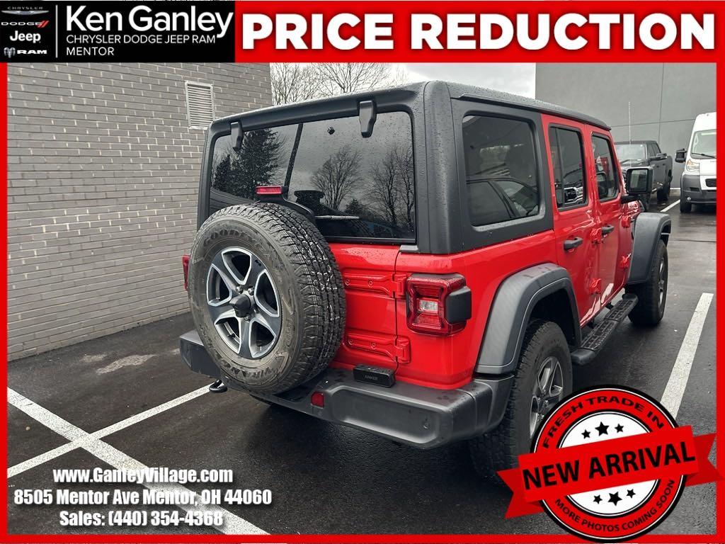 used 2019 Jeep Wrangler Unlimited car, priced at $24,650