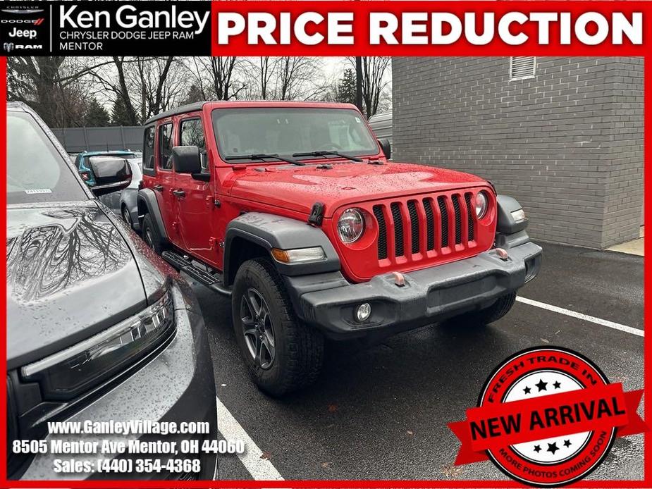 used 2019 Jeep Wrangler Unlimited car, priced at $24,650