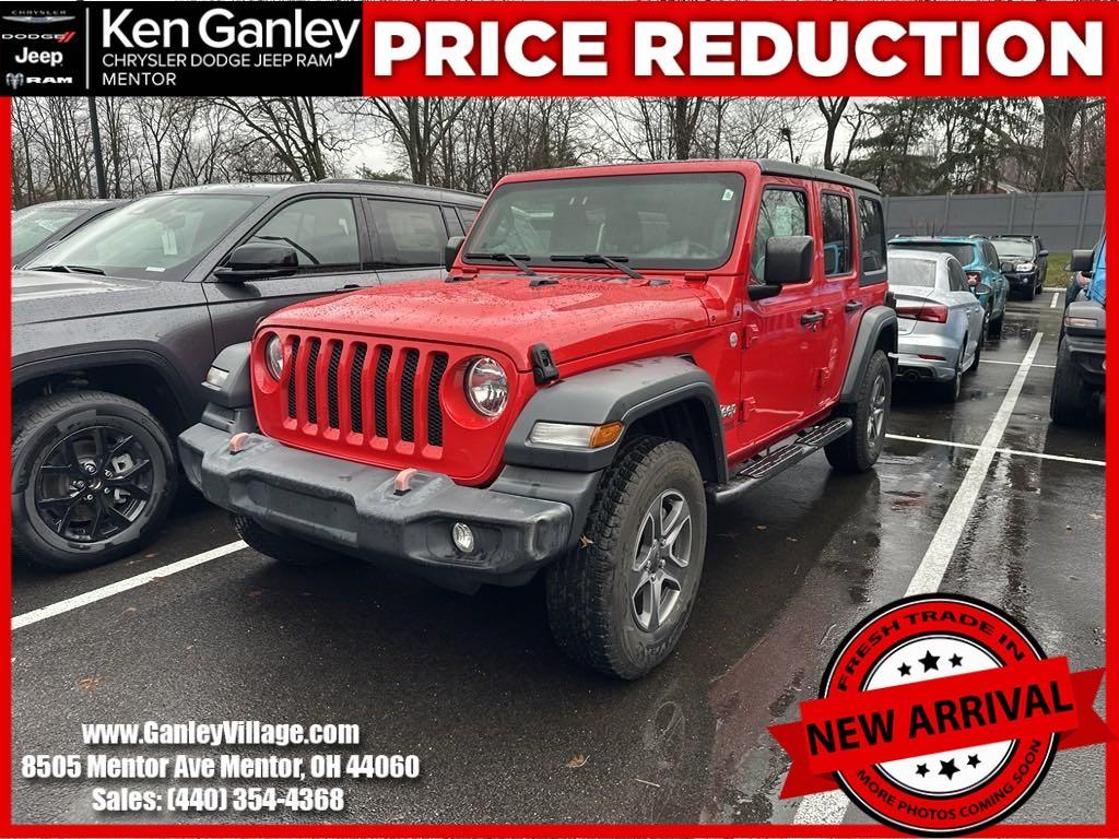 used 2019 Jeep Wrangler Unlimited car, priced at $24,650