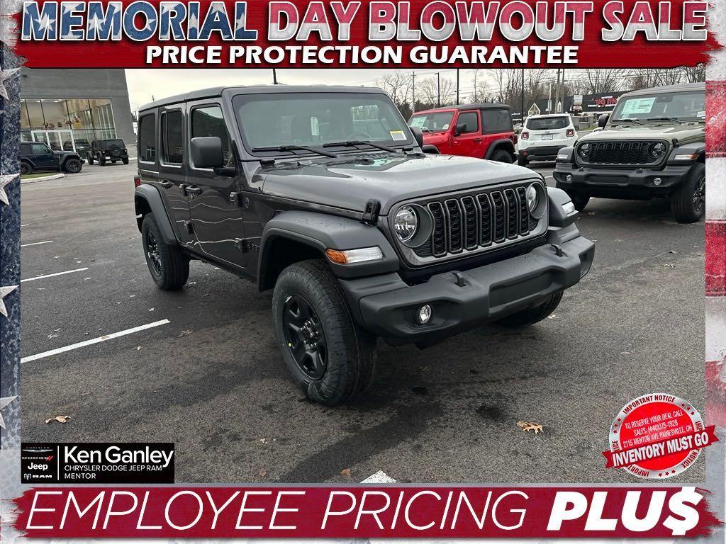 new 2025 Jeep Wrangler car, priced at $39,700