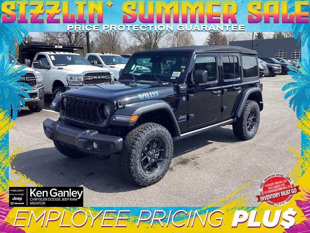 new 2025 Jeep Wrangler 4xe car, priced at $51,880